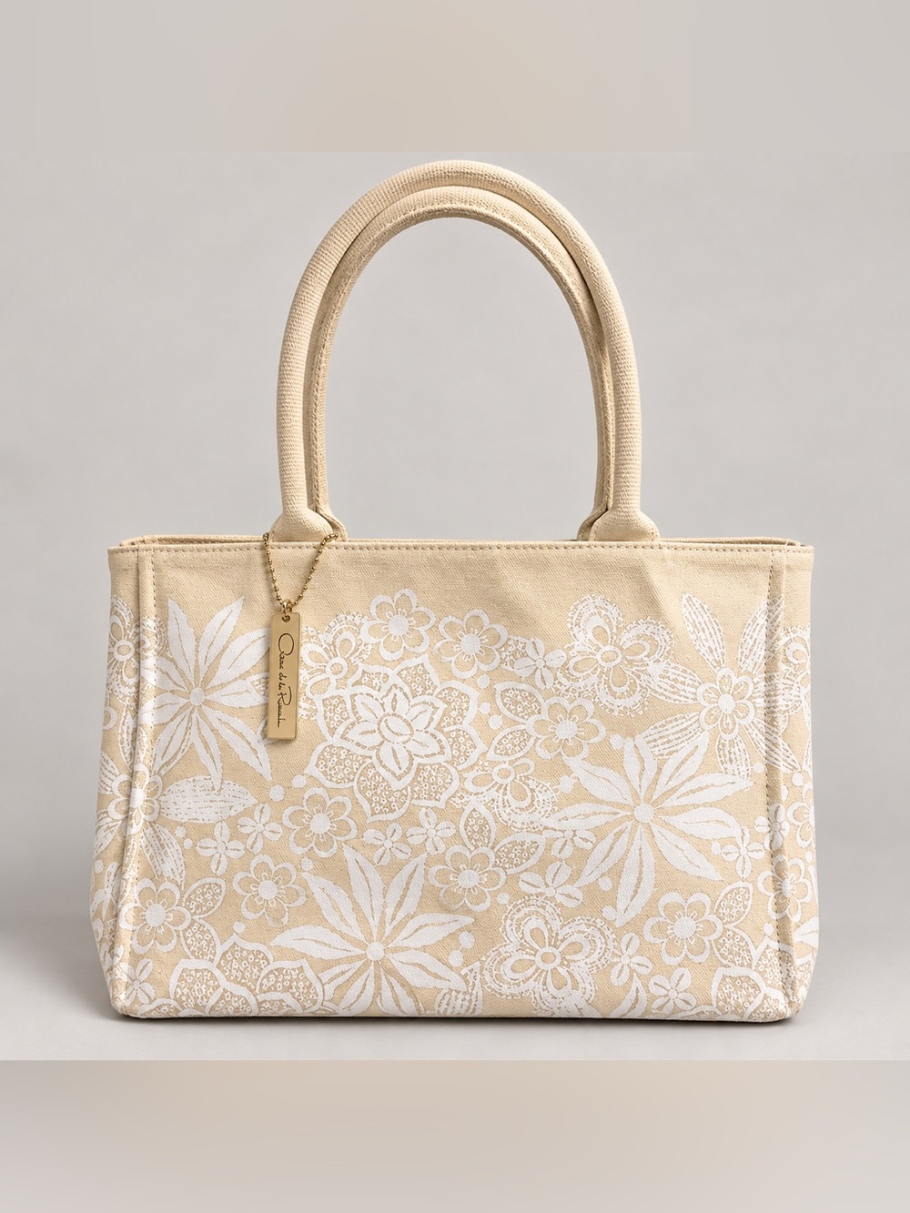 Oscar de la Renta Limited Edition Neiman Marcus x Target Floral Canvas Tote